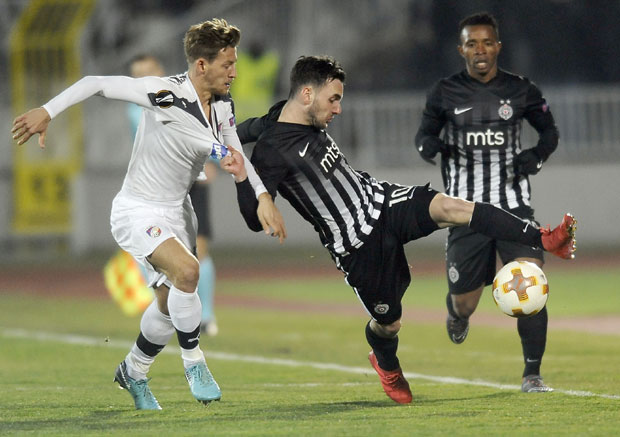 ПАРТИЗАН У ПЛЗЕЊУ ТРАЖИ ПРОЛАЗ У ОСМИНУ ФИНАЛА ЛЕ: Нека се понови Дњепар