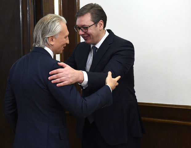 Вучић са делегацијом Гаспромњефта и НИС-а; Дачић: Нема одбране српских интереса без Русије (ФОТО+ВИДЕО)