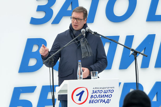 Вучић: Бесплатан сир само у мишоловци; Радојичић: Тим СНС ће Београд ставити на листу светских метропола