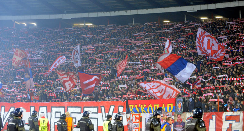 Звезда части навијаче: Шал је улазница за меч против Вождовца