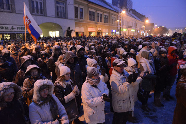 Словачка:Хиљаде људи на протестима због убиства новинара