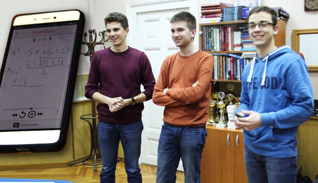 Нишки гимназијалци: Наш програм решава задатке из математике