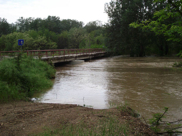 Ниво река зависи од количине снега, брзине топљења, кише