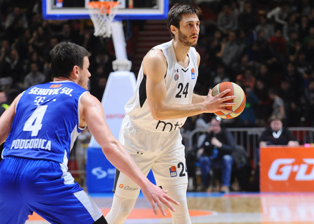 ЦРНО-БЕЛИ ИГРАЈУ ПРОТИВ ЦЕДЕВИТЕ НА ОПРОШТАЈУ ОД АБА ЛИГЕ: Партизан за победнички крај