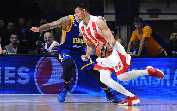 ЗВЕЗДА ОСЛАБЉЕНА: Дангубић ипак не игра против Барселоне