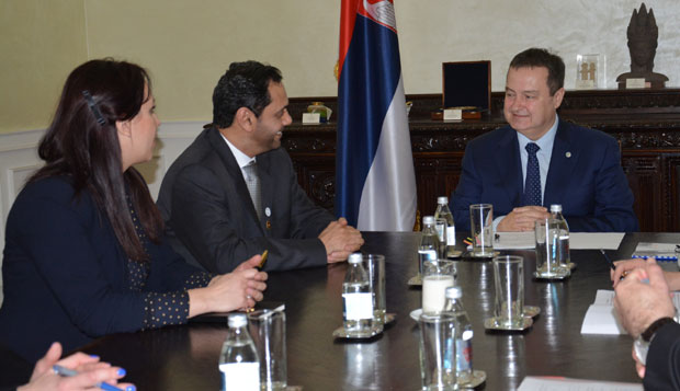 Дачић са амбасадор УАЕ Ал-Дахеријем 