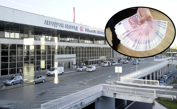 Радник аеродрома пронашао и вратио 40.000 евра, власник га частио са 50 евра