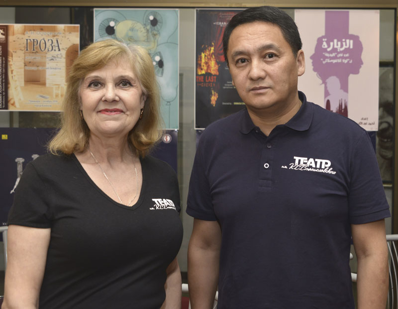 Зид живих театра из Казахстана на “Славији 2018”