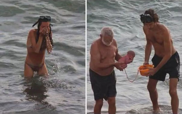 Рускиња се породила у мору, па ишетала на плажу (ФОТО)