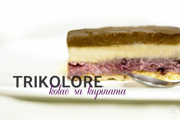 Триколоре колач са купинама - кремасто уживање (ВИДЕО)