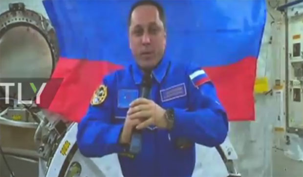 ЦИК Русије:Излазност у свемиру - 100 одсто (ВИДЕО)