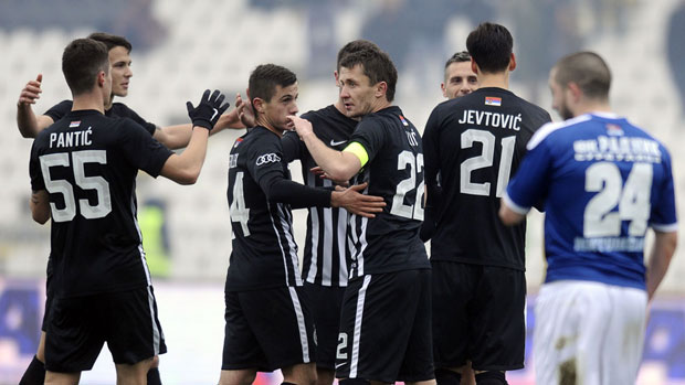 ДВА БРЗА ГОЛА ПАРТИЗАНА ПРОТИВ РАДНИКА: Ваљак експрес и даље ради