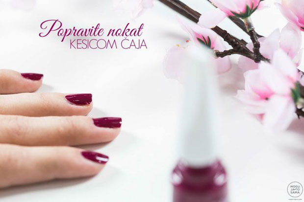 ВИДЕО: Како да поправите нокат кесицом од чаја