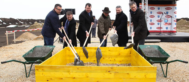 ПОСАО ЗА 300 РАДНИКА: Положен камен темељац за немачку фабрику у Госпођинцима