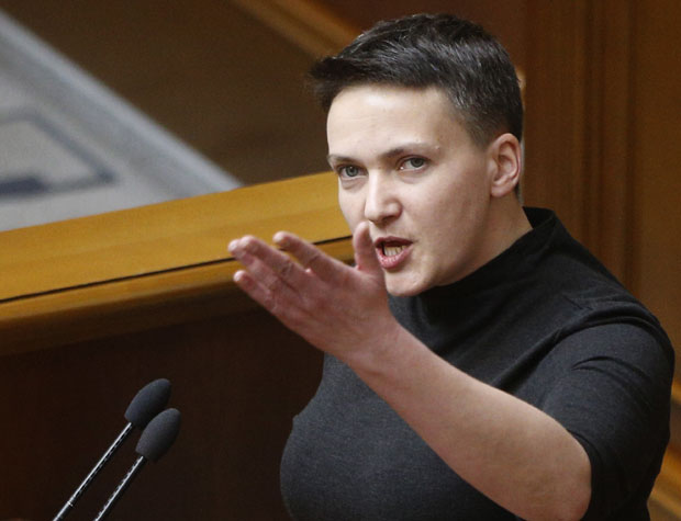 Ухапшена украјинска посланица Нађа Савченко