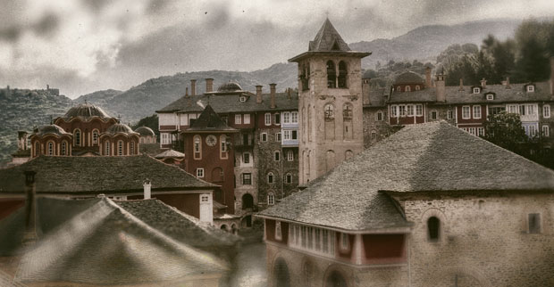 Обрадовић на Светој Гори са председником Молдавије