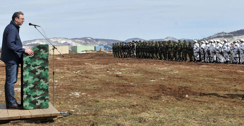 Слободу и суверенитет чува снажна и ефикасна армија, бринемо, али се никог не плашимо (ФОТО)