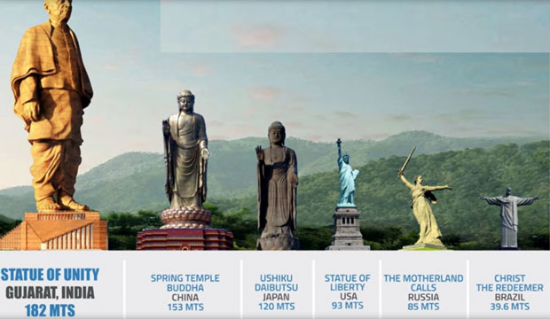 У Индији ниче Челични човек, два пута виши од Кипа слободе (ВИДЕО)