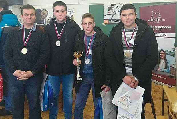 Успех ученика пиротске Техничке школе: Победили на престижном Галаксија купу