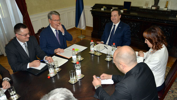 Дачић разговарао са Чепурином о актуелним темама; Захвалио Бурундију на повлачењу признања Косова