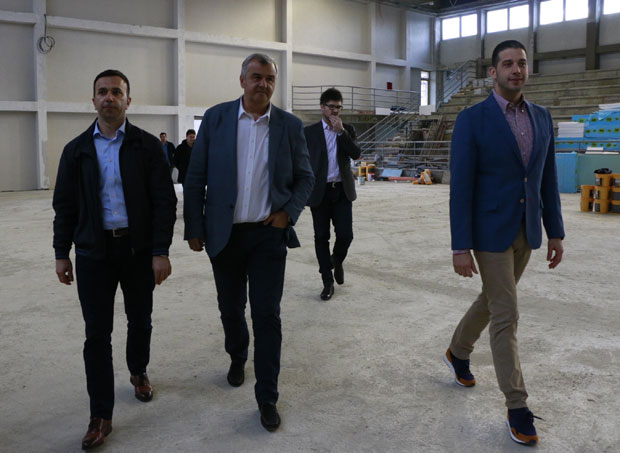 Удовичић обишао завршне радове на спортској хали у Мионици