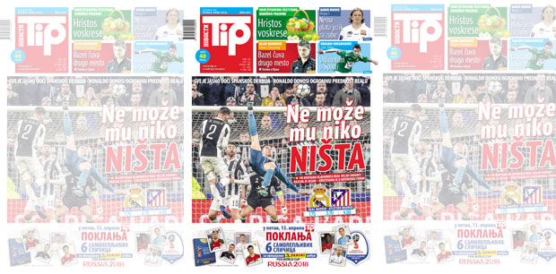 НА КИОСЦИМА НОВИ БРОЈ ЛИСТА ЗА КЛАДИОНИЧАРЕ: Најбоље из садржаја “Типа”