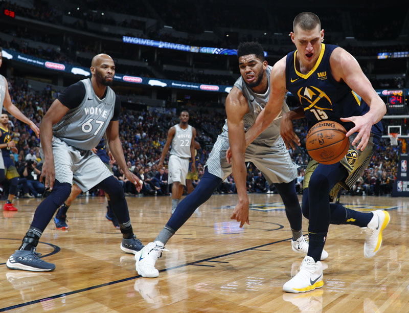 НБА: Јокић бољи од Бјелице у борби за плеј-оф