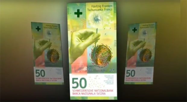 ИБНС: Новчаница од 10 швајцарских франака најлепша на свету (ВИДЕО)