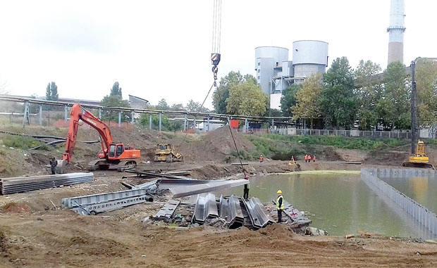 Завршавају кеј на обали Дунавца