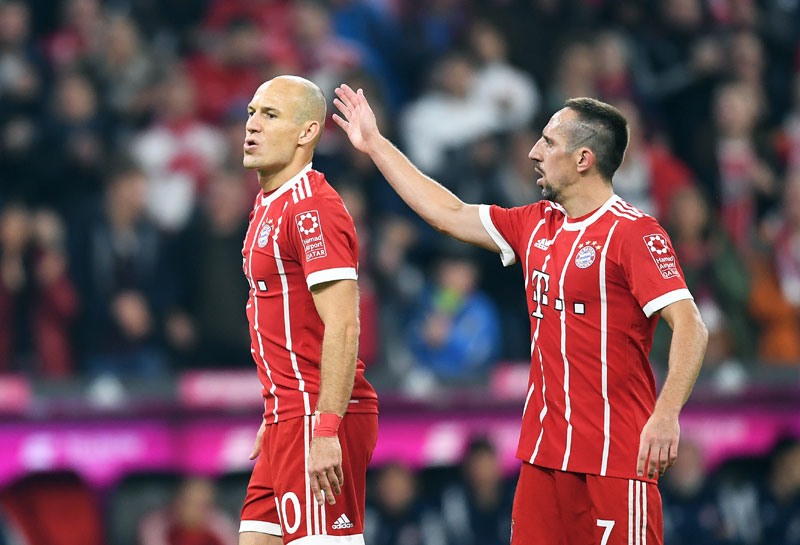 Бајерн одлучио: Робен и Рибери иду у други план