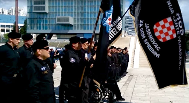 У Сплиту се орило За дом спремни! (ВИДЕО)