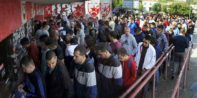 Интересовање за дерби слабије него уобичајено