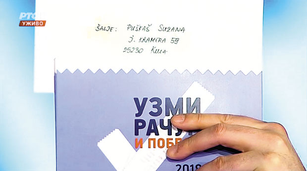 НАГРАДА ИГРА УЗМИ РАЧУН И ПОБЕДИ:  Сузана Пушкаш из Куле освојила стан у Београду