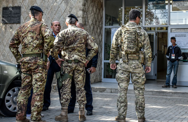 Заједничка вежба Кфора, Еулекса и косовских безбедносних организација