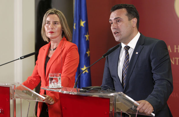 Могерини: Добре вести, Македонија се вратила на прави пут; Заев убеђен да ће у јуну добити датум за преговоре с ЕУ