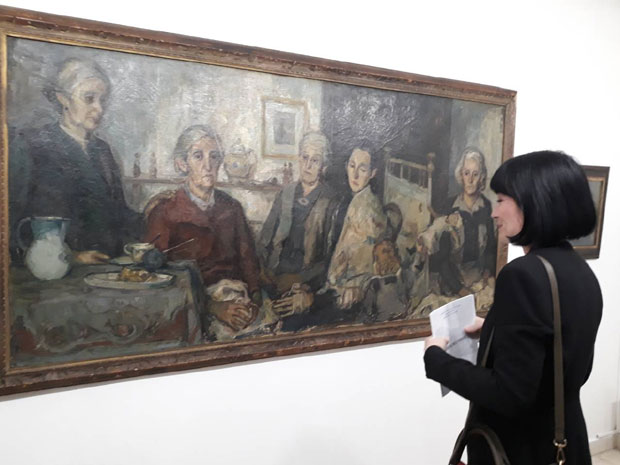 Отворена изложба слика Миће Поповића
