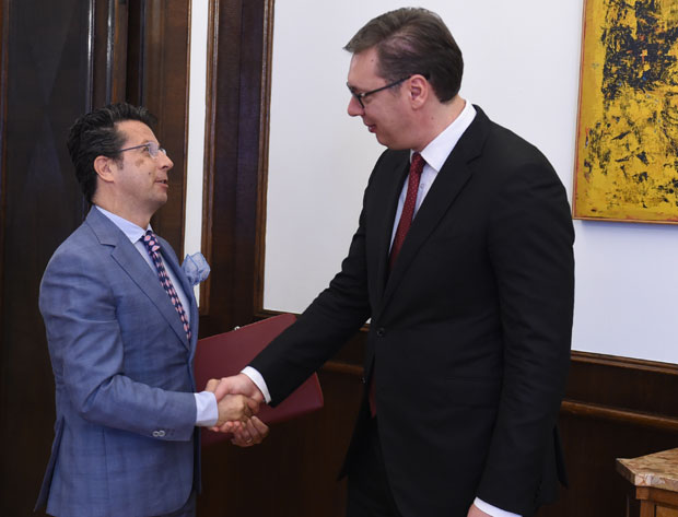 Вучић и Орицио о учешћу Мисије ОЕБС у реформским процесима у Србији