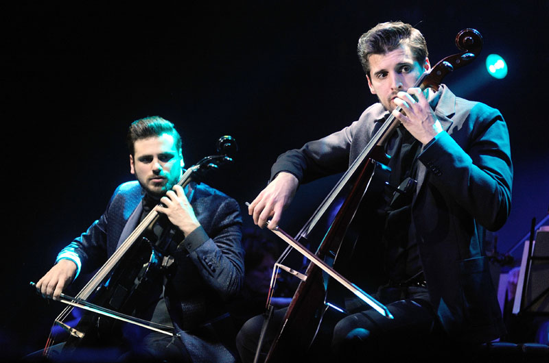 2Cellos 8. септембра на Калемегдану