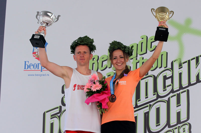 Кристијан Стошић и Нора Тркља победници 31. Београдског маратона (ФОТО)