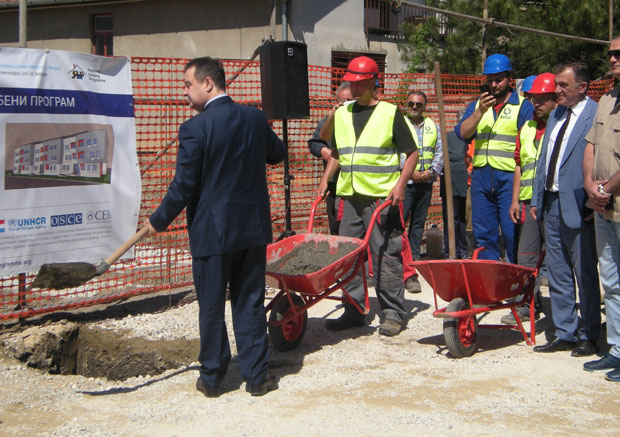 Почела изградња станова за избеглице у Кикинди