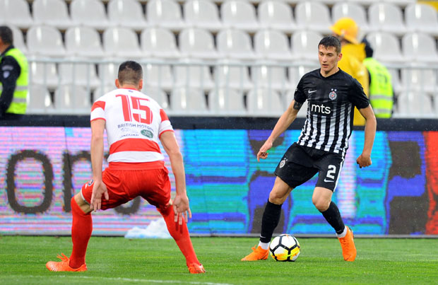 МЛАДИ БЕК ПАРТИЗАНА ЗАВРШИО СЕЗОНУ: Цуцин на операцији