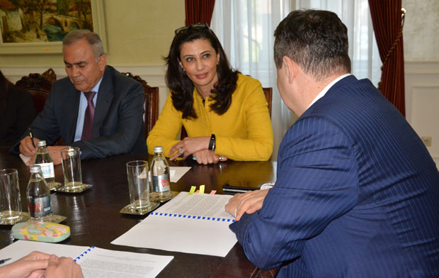 Дачић и палестинска званичница разговарали о билатералним односима