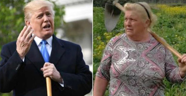 ПРОНАЂЕНА ТРАМПОВА ДВОЈНИЦА: Невероватна сличност жене из Шпаније и америчког председника (ФОТО)