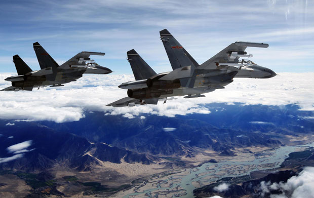 Кинеско ваздухопловство спроводи летачку обуку у области око Тајвана