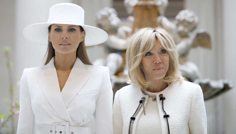 Брижит Макрон: Меланија Трамп је забавна и интелигентна