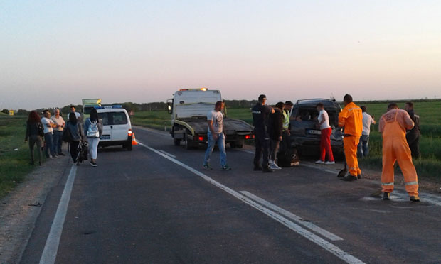 САОБРАЋАЈНА НЕСРЕЋА КОД РУМЕ: Поврeђено више особа