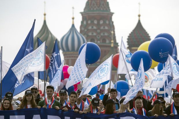 ПРВОМАЈСКИ МАРШ: 130.000 људи на на улицама Москве; Демонстрације у Турској