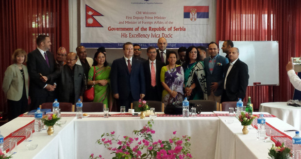 Дачић посетио Непалску привредну комору