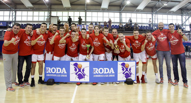 ЈУНИОРИ ЗВЕЗДЕ ОДРБРАНИЛИ ТРОН: Пауновић погодио за титулу