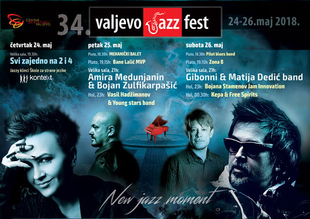 Највеће звезде региона на 34. Ваљевском џез фестивалу